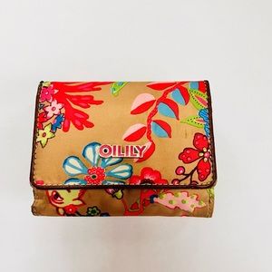 Oilily floral animal print‎ multi compartment wallet